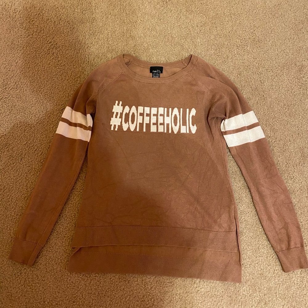 Brown sweater
